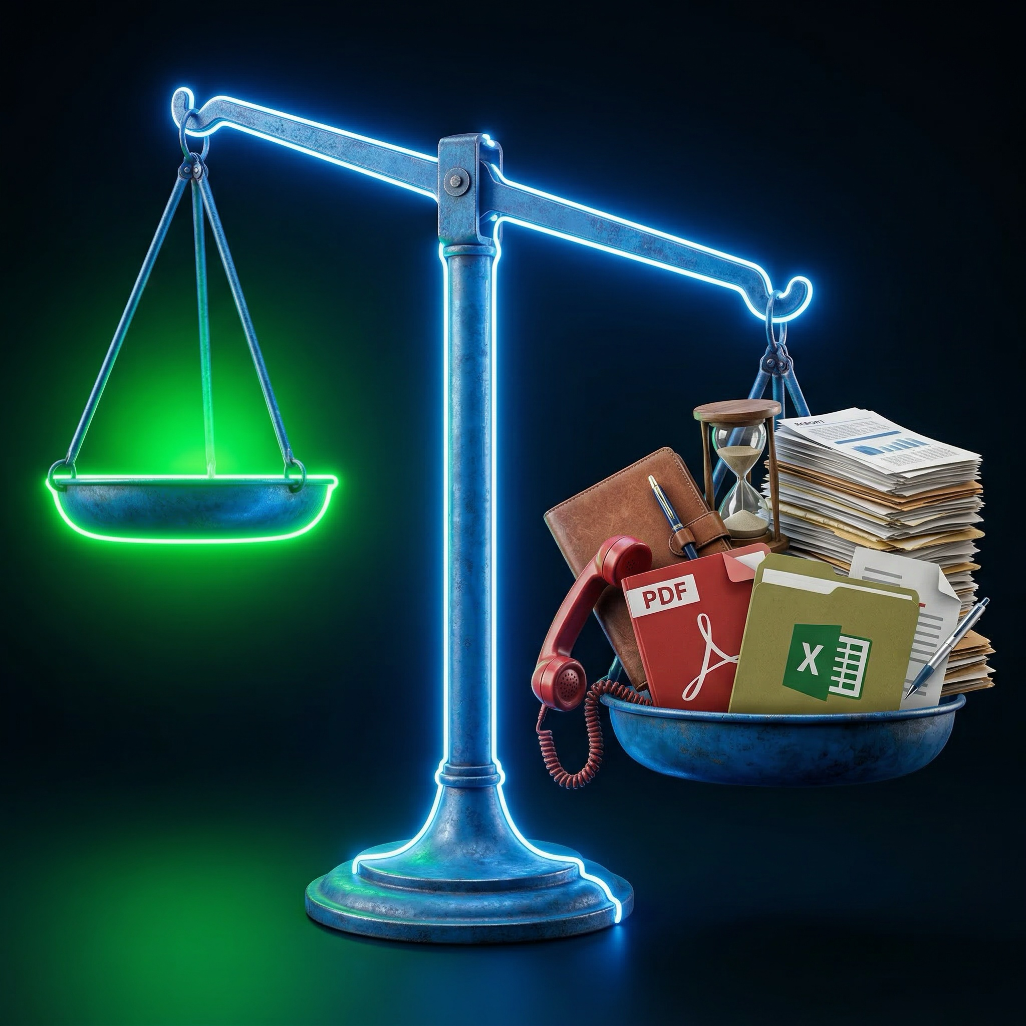 Contracts spread across PDFs, spreadsheets and inboxes